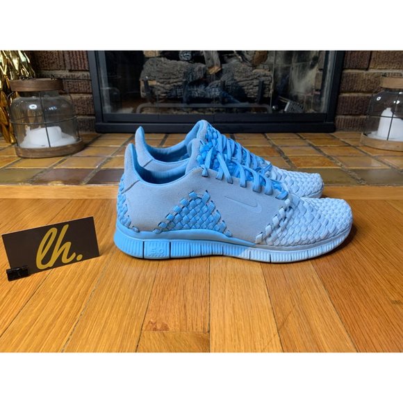 Size 11.5 Nike Free Inneva Woven 2 Lakeside Ice Blue Footscape Athletic Shoes 81 - Picture 5 of 10
